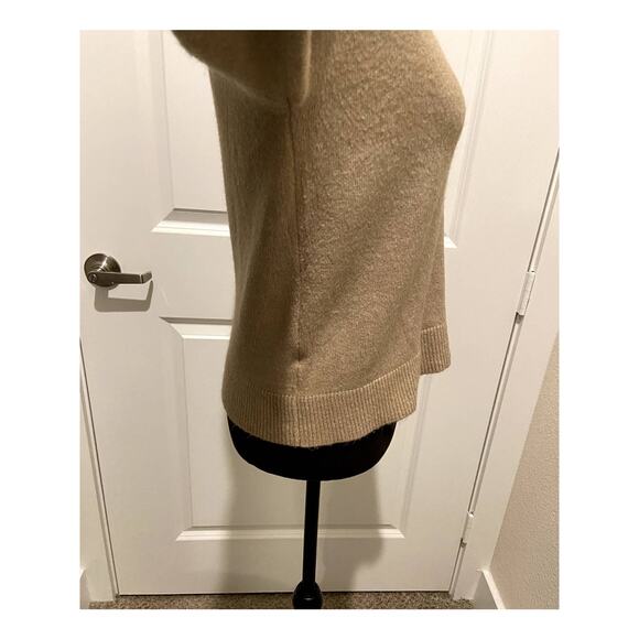 LOFT Cowl Neck Sweater Beige Women's S - Picture 4 of 8